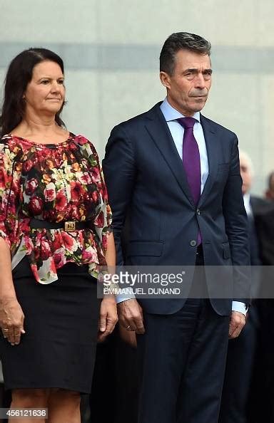 Secretary General Anders Fogh Rasmussen and his wife Anne .